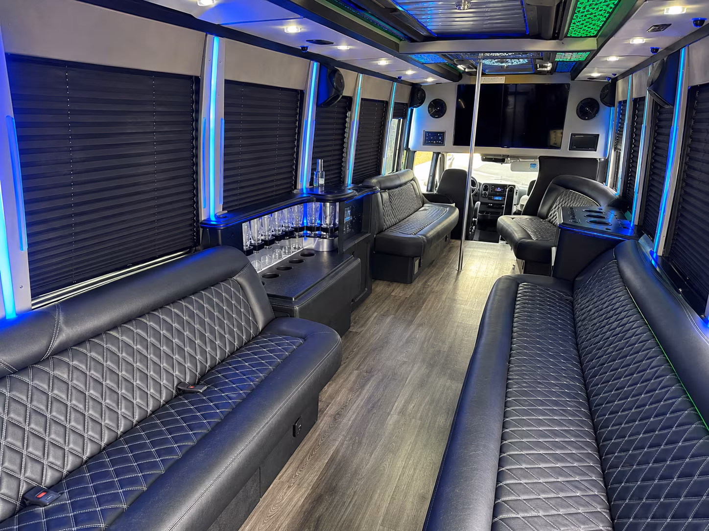 clovis corporate event party bus rental