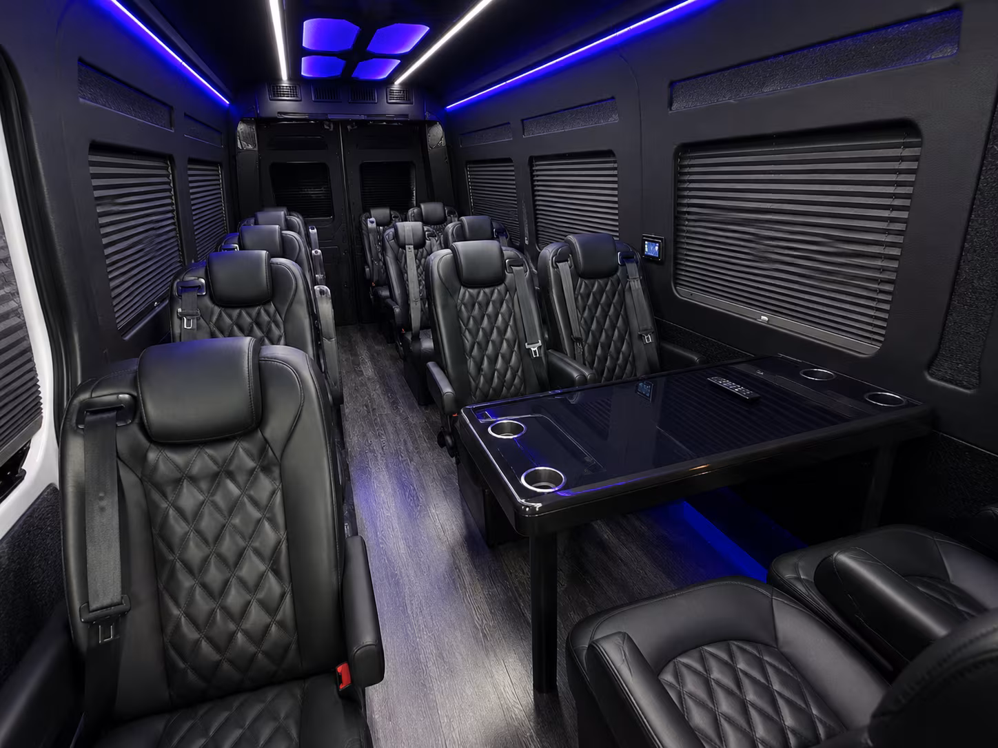 clovis corporate event transportation onboard seating