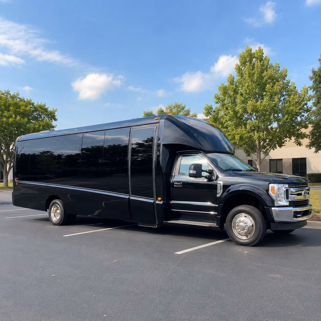 minibus rentals for clovis wedding party transportation