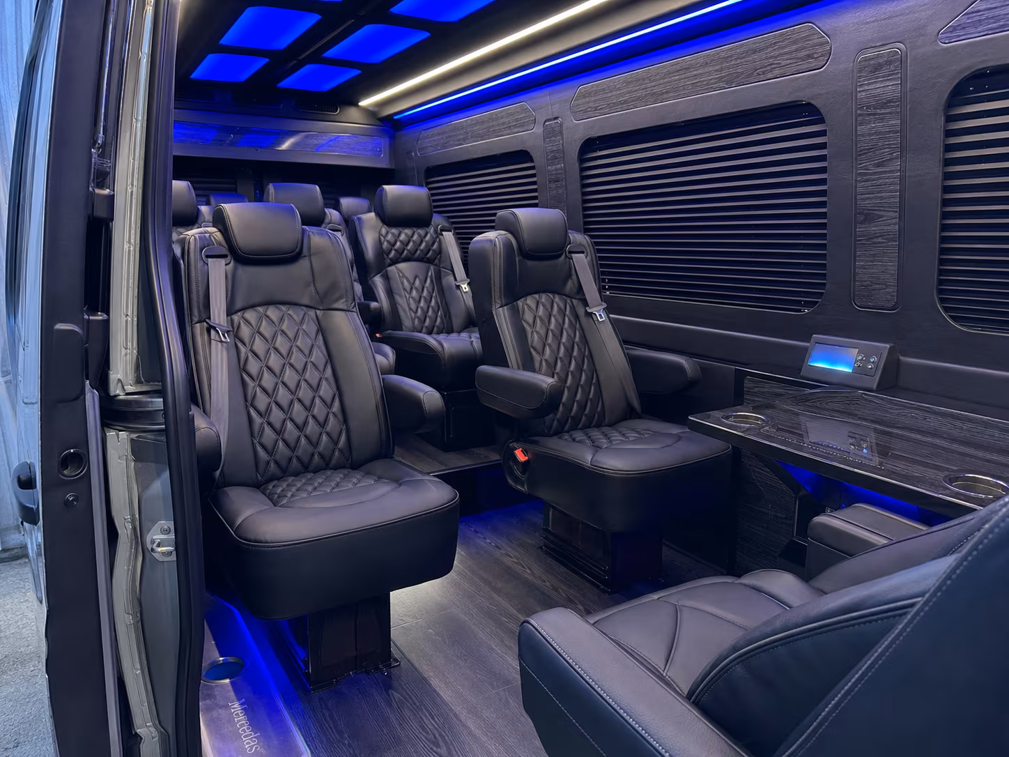 sprinter van transportation for groups and events across clovis